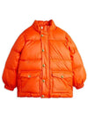 Kids Logo Heavy Puffer Jacket Orange 24710118 42 - MINI RODINI - BALAAN 3