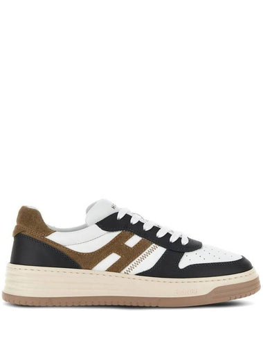 Hogan Smooth Leather And Suede H630 Sneakers Shoes - HOGAN - BALAAN 1