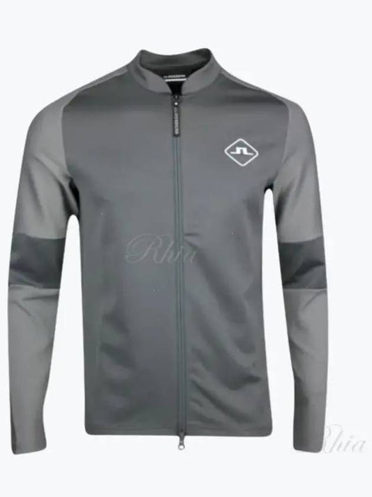 Caster Mid Layer Zip-Up Jacket Ash Grey - J.LINDEBERG - BALAAN 2