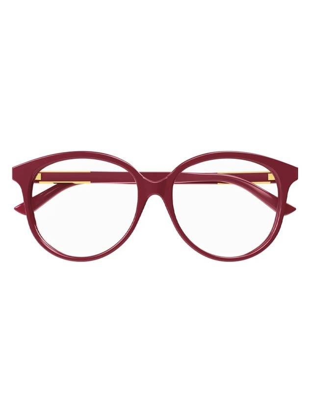 Eyewear Round Frame Glasses Red - GUCCI - BALAAN.
