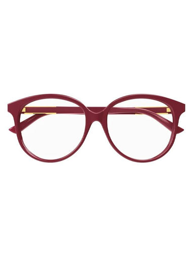 Eyewear Round Frame Eyeglasses Red - GUCCI - BALAAN 1