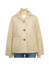 Sacco Pocket Button Polyamide Padding Beige - MAX MARA - BALAAN 1