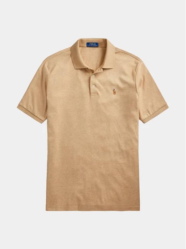 Pony Embroidery Polo Shirt Beige - POLO RALPH LAUREN - BALAAN 2