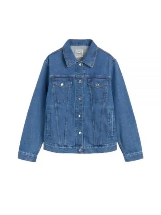 24 Classic denim jacket 242 WRO2395 FB0045 167 - TOTEME - BALAAN 1