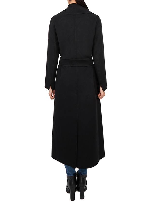 Poldo long wool single coat black - MAX MARA - BALAAN 6