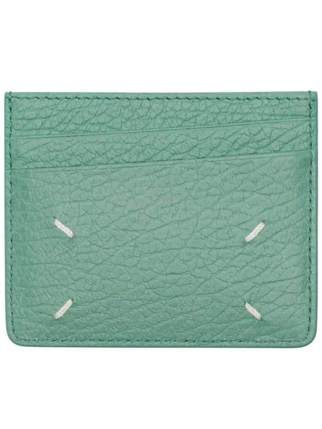 Four Stitch Card Wallet Green - MAISON MARGIELA - BALAAN 3