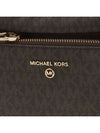 Slater Monogram Print Cross Bag Brown - MICHAEL KORS - BALAAN 8