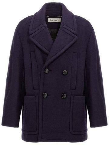 Lanvin Double-Breasted Coat - LANVIN - BALAAN 1