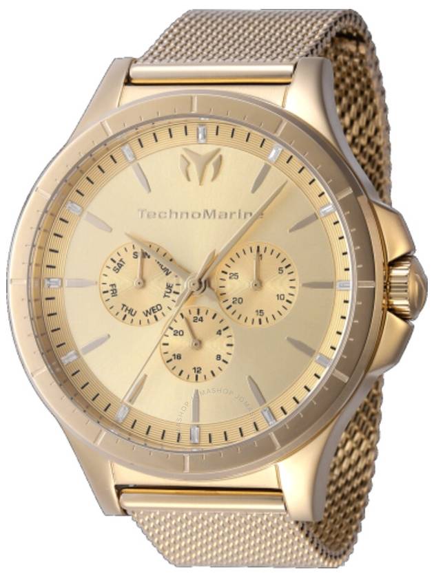 Technomarine Moonsun Quartz Gold Dial Men's Watch TM-822024 - TECHNOMARINE - BALAAN 1