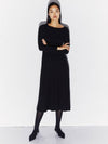 MINIMAL MAXI DRESS BLACK - KIMDOH - BALAAN 4