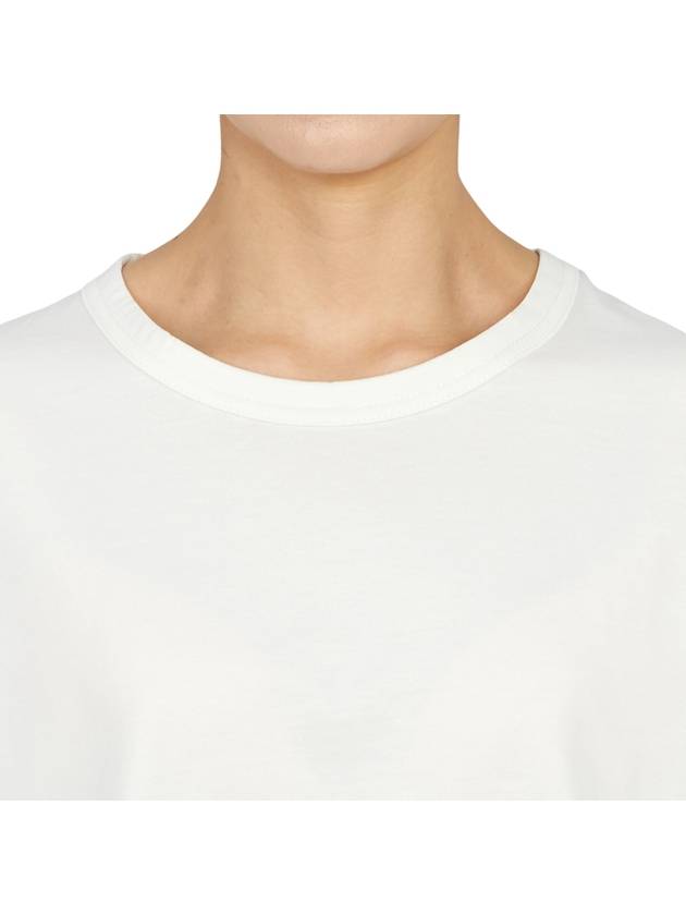 LEE SNW 829 OPTIC WHITE Women's Short Sleeve TShirt - STUDIO NICHOLSON - BALAAN 6