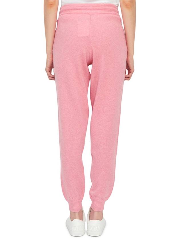 Training Cashmere Track Pants Pink - SPORTY & RICH - BALAAN 5