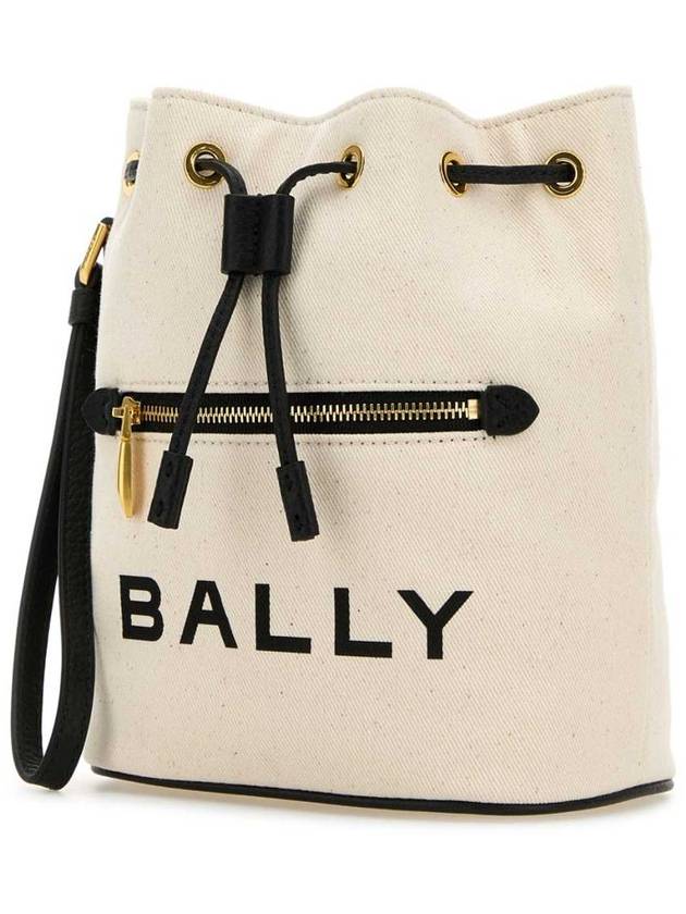 Bar Mini Bucket Bag Ivory - BALLY - BALAAN 3