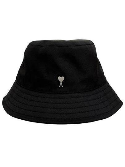 Logo Bucket Hat Black - AMI - BALAAN 2