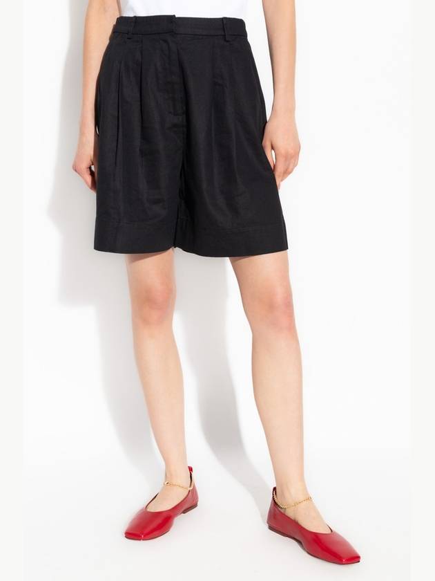 Posse Pleated Shorts, Women's, Black - POSSE - BALAAN 3