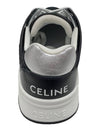 CT07 Rubber Mesh Leather Low Top Sneakers Black - CELINE - BALAAN 6