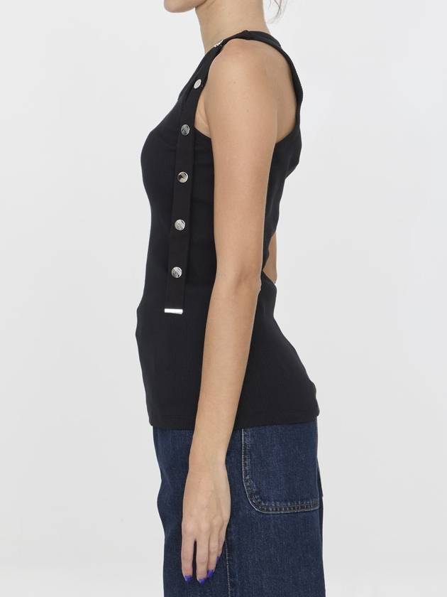 Snap-Button Tank Top - THE ATTICO - BALAAN 3