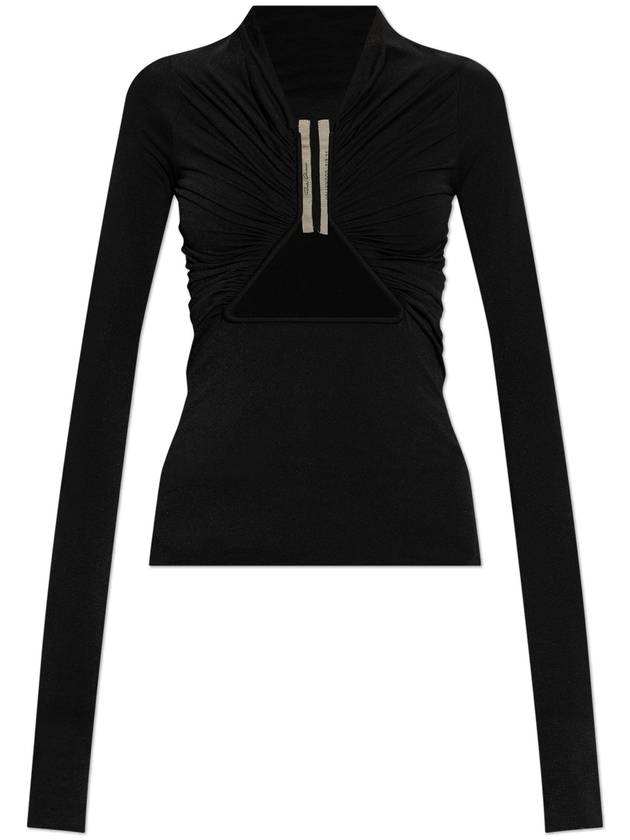 Rick Owens Top Prong, Women's, Black - RICK OWENS - BALAAN 1