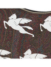 Stampa Pegasus Shoulder Bag Brown White - ETRO - BALAAN 8