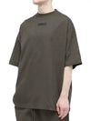 Fear of God Essential Patch Logo T Shirt Ink - FEAR OF GOD ESSENTIALS - BALAAN 3