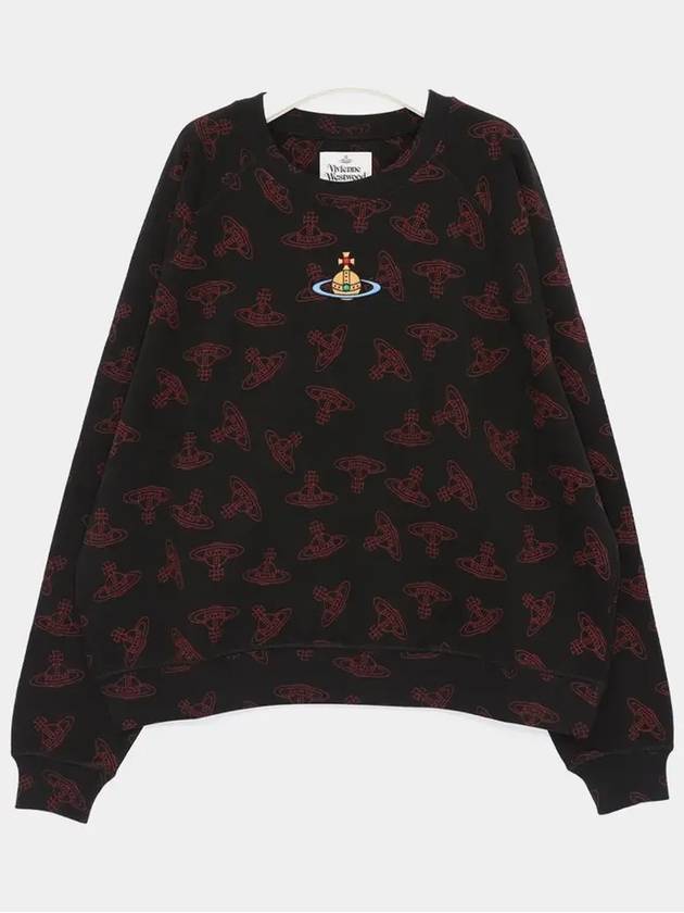 Raglan Sweatshirt Black - VIVIENNE WESTWOOD - BALAAN 4