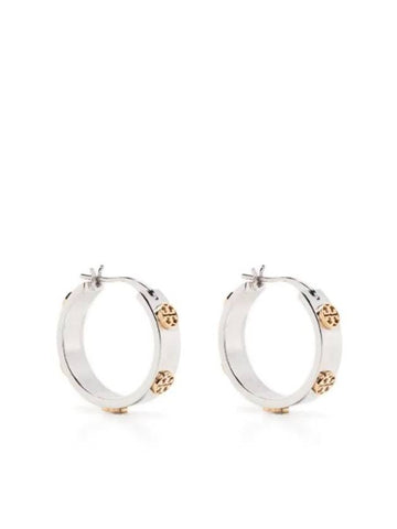 Women's Miller Stud Earrings Silver - TORY BURCH - BALAAN 1