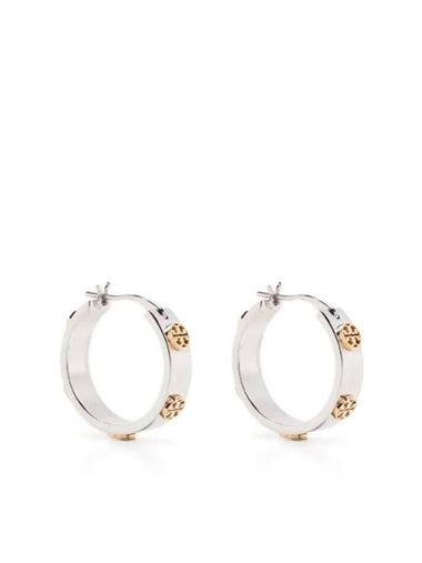 Women's Miller Stud Earrings Silver - TORY BURCH - BALAAN 1