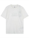 Logo Print Cotton Short Sleeve T-Shirt White - CP COMPANY - BALAAN 2