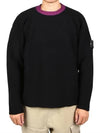 Shadow Project Crewneck Knit Top Black - STONE ISLAND - BALAAN 2