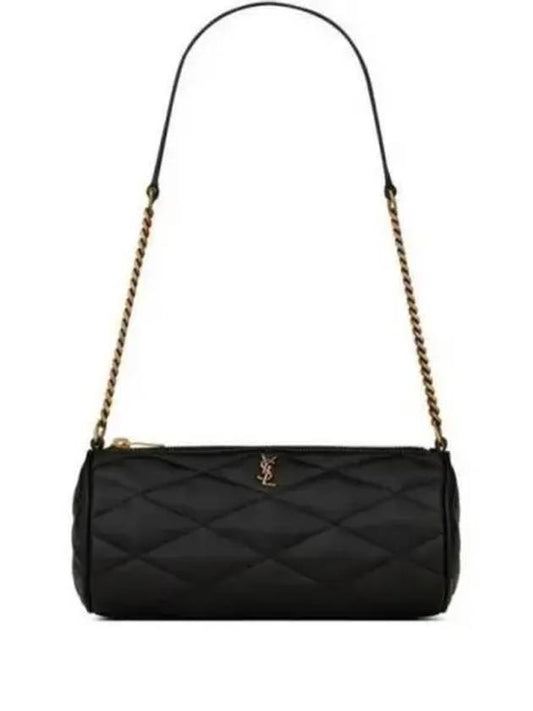 Tube Quilting Small Shoulder Bag Black - SAINT LAURENT - BALAAN 2