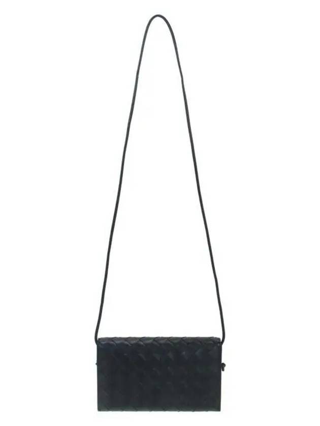 Intrecciato Strap Long Wallet Black - BOTTEGA VENETA - BALAAN 4