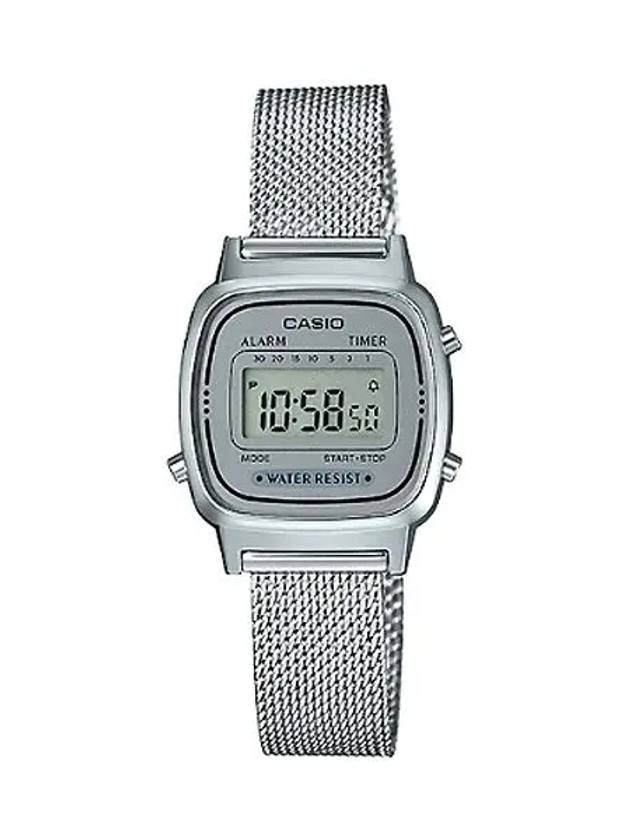 Women Metal Watch Electronic Vintage LA670WEM7D - CASIO - BALAAN 1