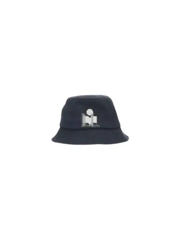 Haley Embroidered Logo Bucket Hat Black - ISABEL MARANT - BALAAN 2