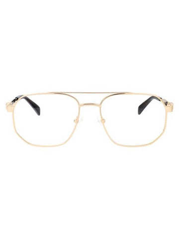 sunglasses AM0459O 002 gold - ALEXANDER MCQUEEN - BALAAN 1