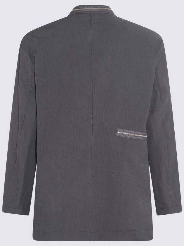 Undercover Dark Grey Cotton Blazer - UNDERCOVER - BALAAN 2