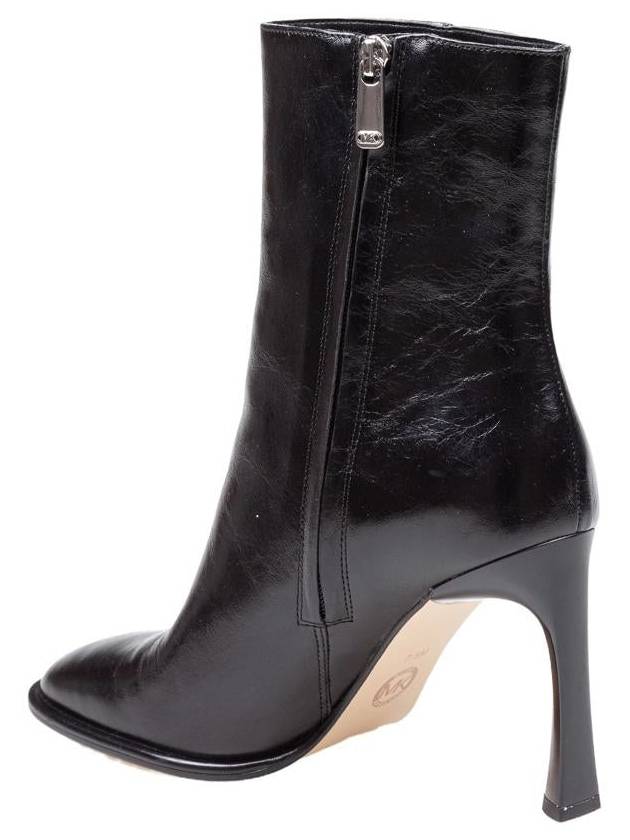 Michael Kors Crackle Leather Ankle Boot - MICHAEL KORS - BALAAN 3