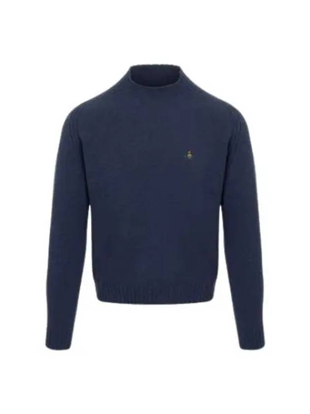 Fisherman Jumper Knit Top Navy - VIVIENNE WESTWOOD - BALAAN 2