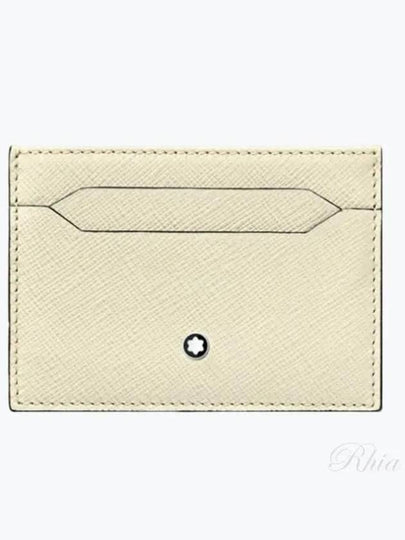 Sartorial 5CC Leather Card Wallet Ivory - MONTBLANC - BALAAN 2