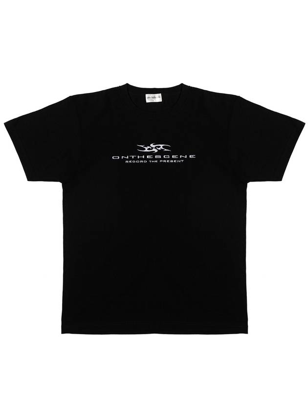 New logo black t-shirt - ONTHESCENE - BALAAN 1