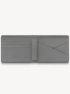 Monogram Shadow Multiple Half Wallet Grey - LOUIS VUITTON - BALAAN 5