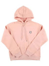 Bold Fox Head Patch Comfort Hoodie Pink - MAISON KITSUNE - BALAAN 3