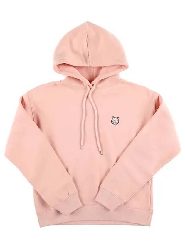 Bold Fox Head Patch Comfort Hoodie Pink - MAISON KITSUNE - BALAAN 2