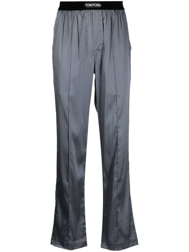 Silk Lounge Wear Dark Gray - TOM FORD - BALAAN 2