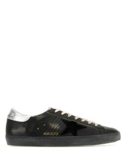 Superstar Silver Tab Low Top Sneakers Black - GOLDEN GOOSE - BALAAN 2