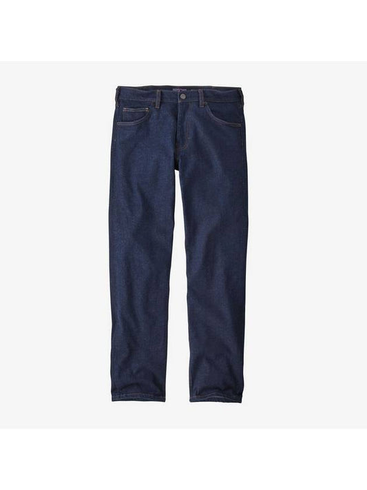 Men's Straight Fit Regular Cotton Jeans Navy - PATAGONIA - BALAAN 1