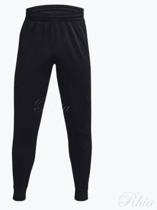 Men's Armor Fleece Jogger Track Pants Black - UNDER ARMOUR - BALAAN 2