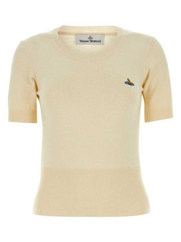 Bea Ribbed Knit Top Ivory - VIVIENNE WESTWOOD - BALAAN 2