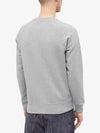 Grey Fox Head Patch Classic Sweatshirt Grey Melange - MAISON KITSUNE - BALAAN 5