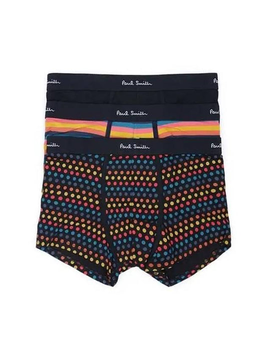 Men s Logo Waistband Trunks 3 Pack Underwear M1A914M3PK25 1A - PAUL SMITH - BALAAN 2