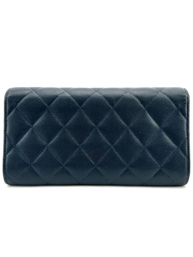 Classic caviar gold flap long wallet - CHANEL - BALAAN 5